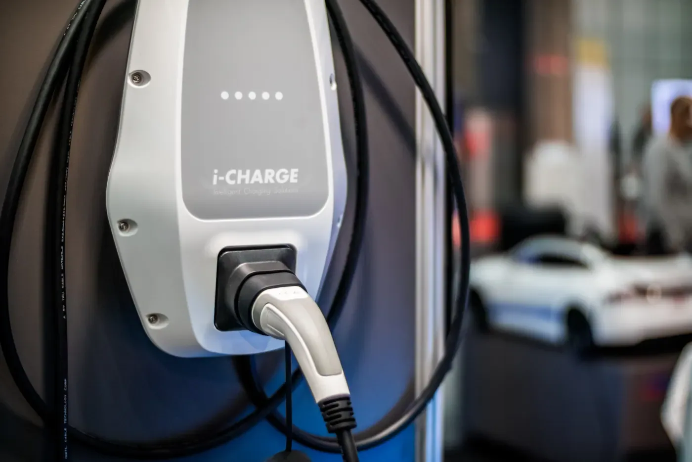 Borne de recharge IRVE à Sète