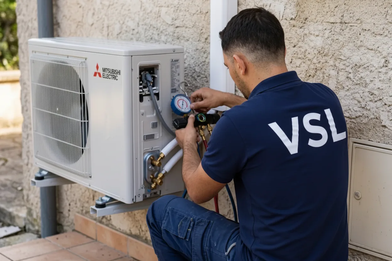 Climatisation et pompe à chaleur air-air à Sète