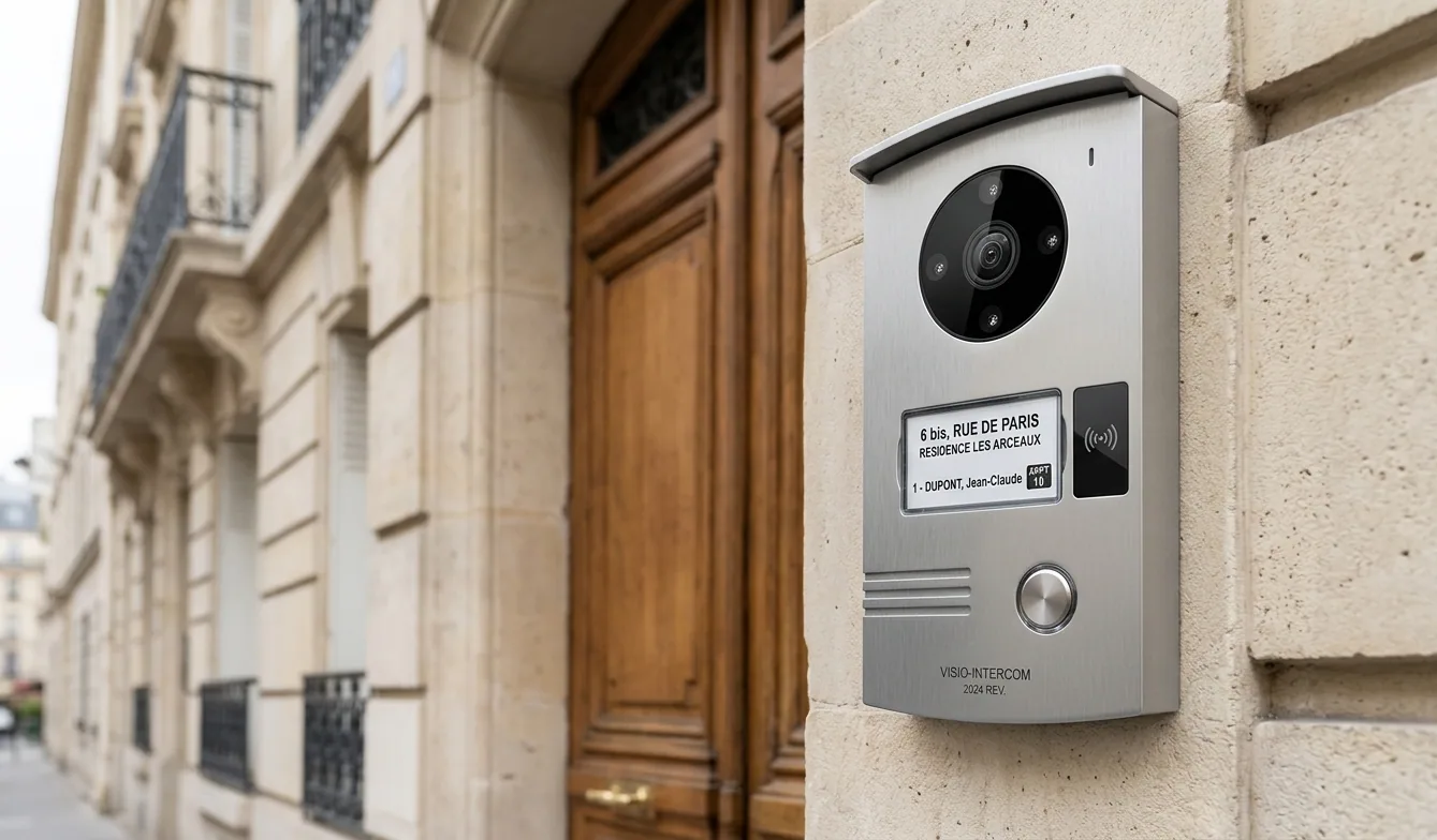 Interphone et visiophone à Sète — après (chantier 5) Interphone et visiophone à Sète — après (chantier 5)